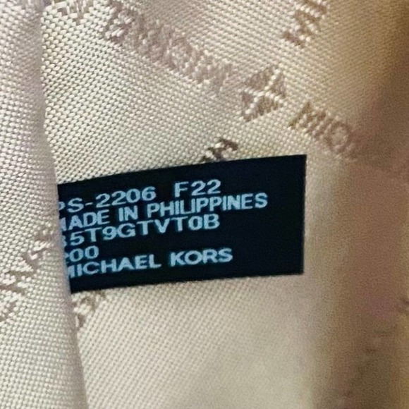 Michael Kors XS Jet Set Travel Carryall Top Zip Tote Brown - Picture 10 of 11